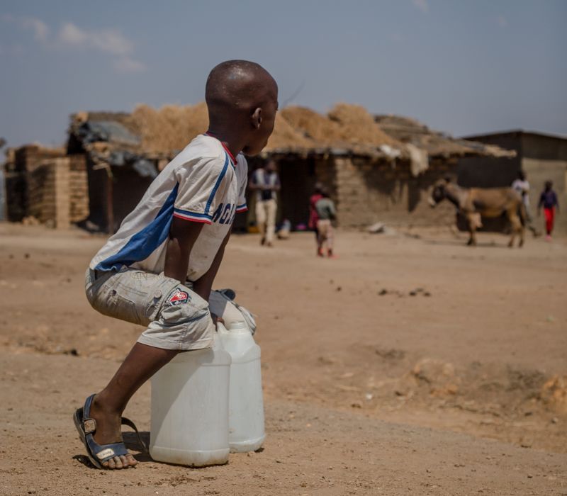 Boy in Malawi